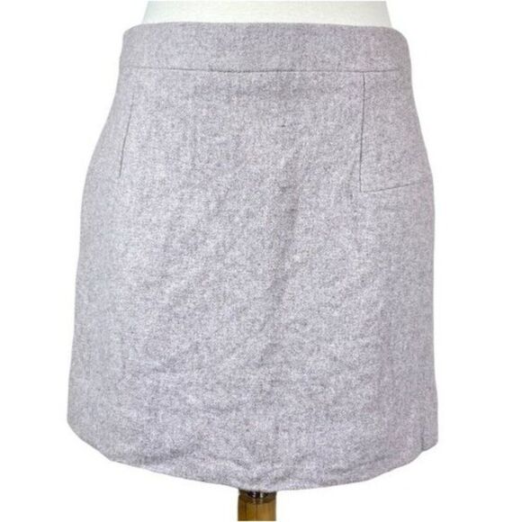 J.Crew Wool Mini Skirt Size 4 - Picture 1 of 7